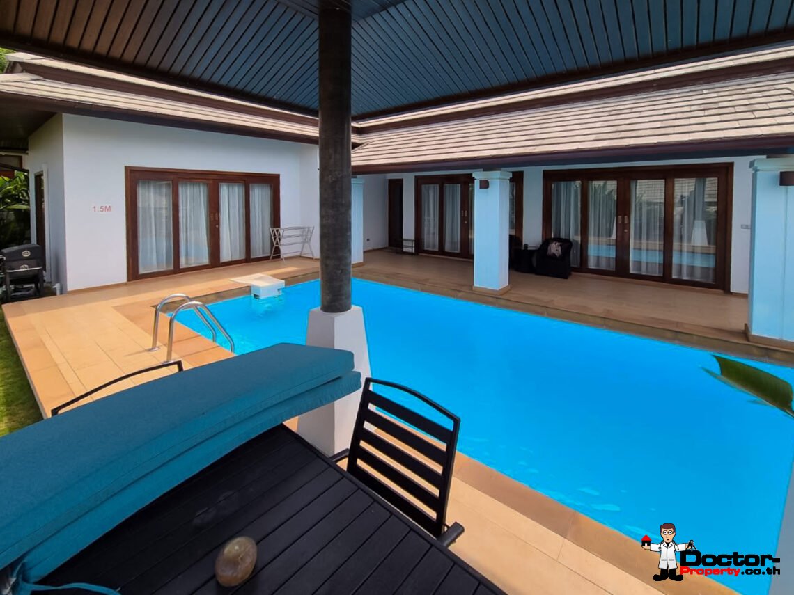 2 Bedroom Pool Villa in Choeng Mon, Koh Samui – For Sale